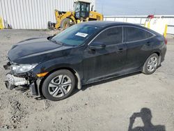 Honda salvage cars for sale: 2018 Honda Civic LX