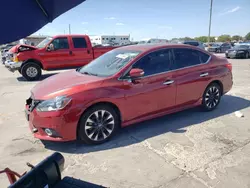 Salvage cars for sale at Grand Prairie, TX auction: 2018 Nissan Sentra SR Turbo