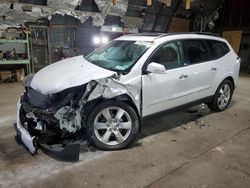 Salvage cars for sale at Albany, NY auction: 2017 Chevrolet Traverse Premier