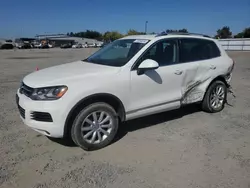 Salvage cars for sale at Sacramento, CA auction: 2011 Volkswagen Touareg V6