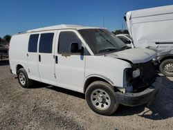 Salvage trucks for sale at Houston, TX auction: 2010 Chevrolet Express G1500