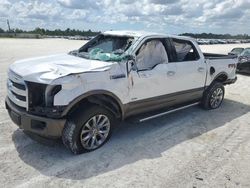 Salvage cars for sale from Copart Arcadia, FL: 2017 Ford F150 Supercrew