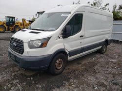 Salvage trucks for sale at Marlboro, NY auction: 2016 Ford Transit T-150