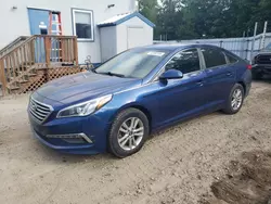 Salvage cars for sale at Lyman, ME auction: 2015 Hyundai Sonata SE