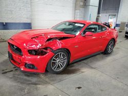 Ford salvage cars for sale: 2015 Ford Mustang GT