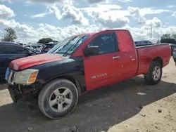 Salvage cars for sale at Riverview, FL auction: 2007 Nissan Titan XE