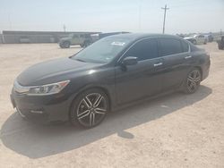 Salvage cars for sale from Copart Andrews, TX: 2016 Honda Accord Sport