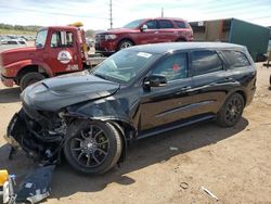 Salvage cars for sale at Colorado Springs, CO auction: 2018 Dodge Durango R/T