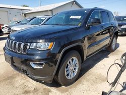 Salvage cars for sale at Pekin, IL auction: 2019 Jeep Grand Cherokee Laredo