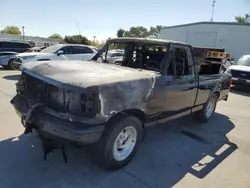 Salvage trucks for sale at Sacramento, CA auction: 1993 Ford F150