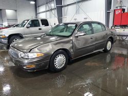 Buick salvage cars for sale: 2001 Buick Lesabre Custom