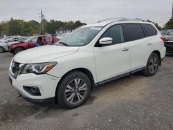 Salvage cars for sale at York Haven, PA auction: 2017 Nissan Pathfinder S