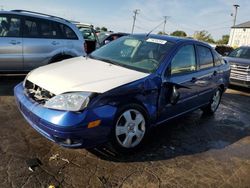 Ford Focus zx4 salvage cars for sale: 2005 Ford Focus ZX4