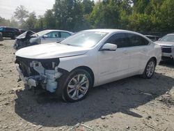 Salvage cars for sale at Waldorf, MD auction: 2020 Chevrolet Impala LT