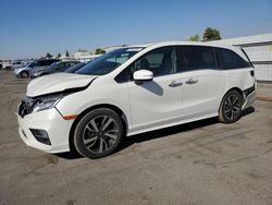 Salvage cars for sale at Bakersfield, CA auction: 2018 Honda Odyssey Elite