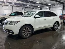 Salvage cars for sale at Ham Lake, MN auction: 2014 Acura MDX Technology