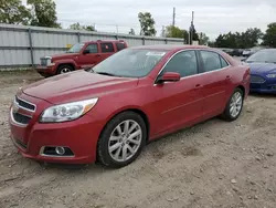 Chevrolet salvage cars for sale: 2013 Chevrolet Malibu 3LT