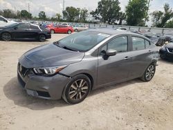 Salvage cars for sale at auction: 2021 Nissan Versa SV