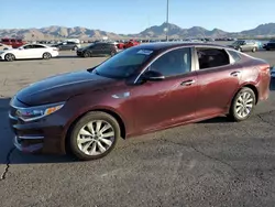 KIA Vehiculos salvage en venta: 2018 KIA Optima LX