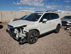 Salvage cars for sale at Phoenix, AZ auction: 2018 Subaru Forester 2.5I Premium