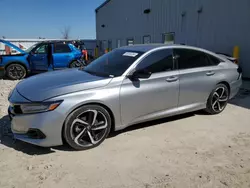 Honda salvage cars for sale: 2022 Honda Accord Sport