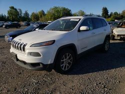 Jeep salvage cars for sale: 2017 Jeep Cherokee Latitude