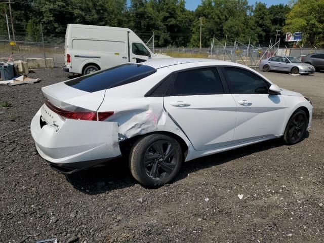 2023 Hyundai Elantra Blue