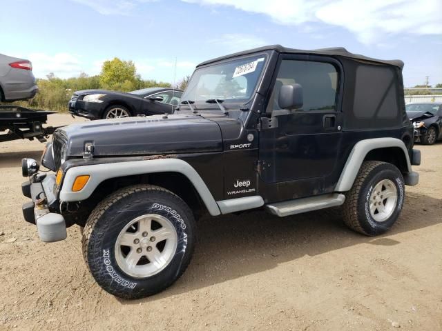 2004 Jeep Wrangler / TJ Sport