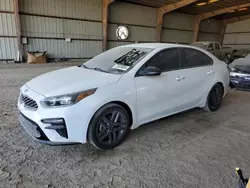 Salvage cars for sale at Houston, TX auction: 2021 KIA Forte GT Line