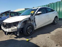 Salvage cars for sale at Exeter, RI auction: 2018 Honda Civic LX