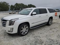 Cadillac salvage cars for sale: 2016 Cadillac Escalade ESV Luxury