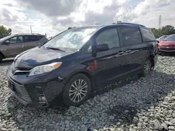 Salvage cars for sale at Mebane, NC auction: 2018 Toyota Sienna XLE