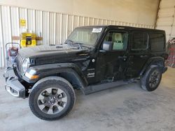 Salvage cars for sale at Abilene, TX auction: 2019 Jeep Wrangler Unlimited Sahara