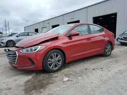 Salvage cars for sale at Jacksonville, FL auction: 2017 Hyundai Elantra SE