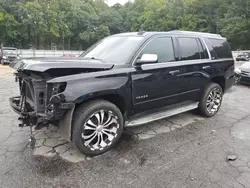 Salvage cars for sale at Austell, GA auction: 2015 Chevrolet Tahoe C1500 LTZ