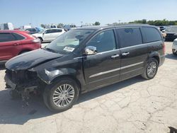 Salvage cars for sale at Indianapolis, IN auction: 2014 Chrysler Town & Country Touring L