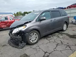 Salvage cars for sale at Pennsburg, PA auction: 2015 Toyota Sienna XLE