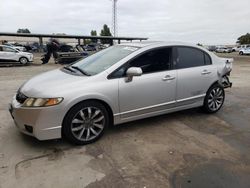 Salvage cars for sale at Hayward, CA auction: 2009 Honda Civic SI