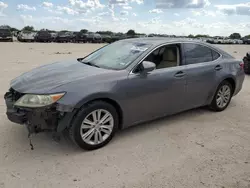 Salvage cars for sale at San Antonio, TX auction: 2013 Lexus ES 350