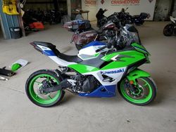 Salvage Motorcycles for sale at auction: 2024 Kawasaki EX500 A