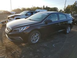 Salvage cars for sale at Denver, CO auction: 2015 Hyundai Sonata SE