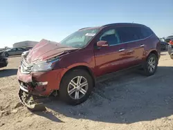 Salvage cars for sale at Amarillo, TX auction: 2017 Chevrolet Traverse LT