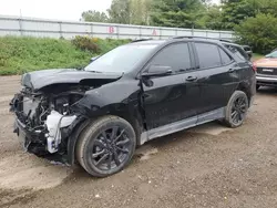 Chevrolet salvage cars for sale: 2024 Chevrolet Equinox RS