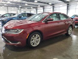 Chrysler salvage cars for sale: 2015 Chrysler 200 Limited