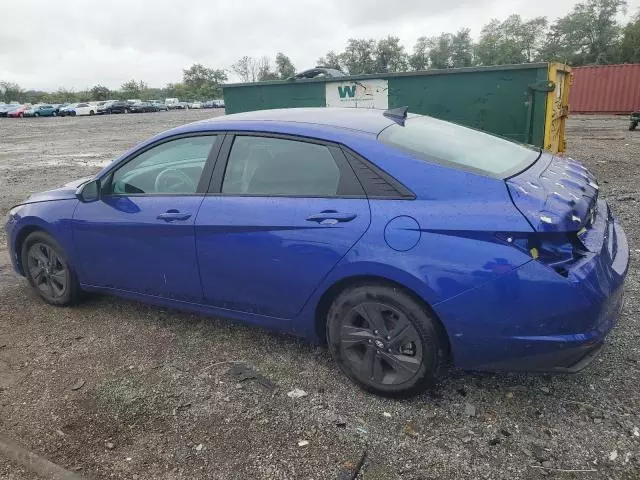 2023 Hyundai Elantra Blue