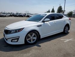 Carros salvage sin ofertas aún a la venta en subasta: 2015 KIA Optima LX