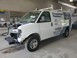 Salvage trucks for sale at Sandston, VA auction: 2022 Chevrolet Express G2500