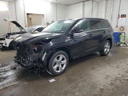 Salvage cars for sale at Madisonville, TN auction: 2016 Toyota Highlander Limited