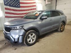 Salvage cars for sale from Copart Lyman, ME: 2021 KIA Sorento LX