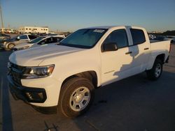 Salvage cars for sale at Grand Prairie, TX auction: 2022 Chevrolet Colorado